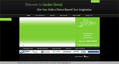 Desktop Screenshot of gardendental.com